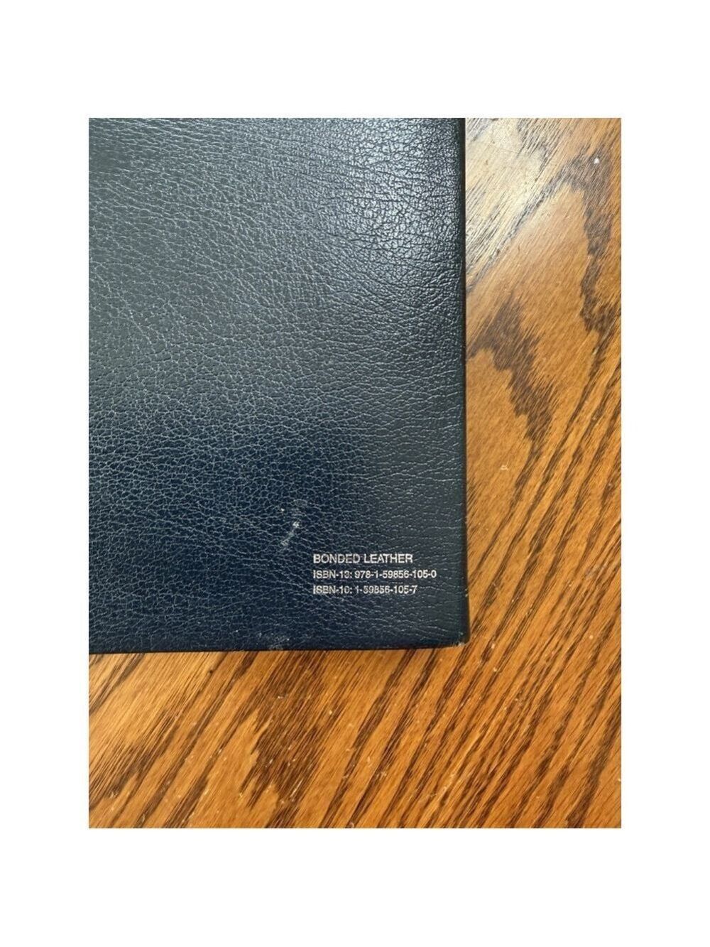 Holy Bible New King James Version Red Letter Bonded Leather Silver Edge 9x5 - Picture 12 of 12